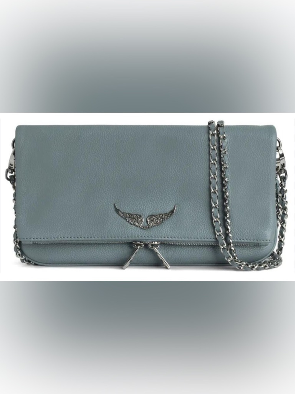 Zadig & Voltaire - Rock Crossbody - Leather - Blue - Picture 5 of 12